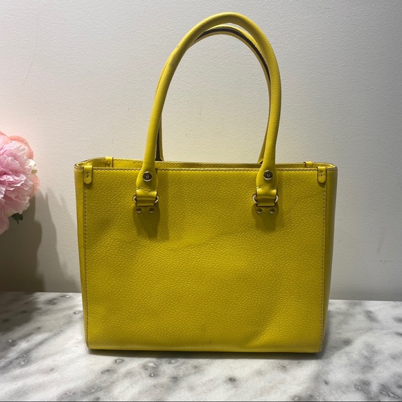 Yellow Kate Spade Wellesley Quinn Handbag - Picture 4 of 7